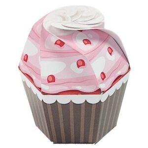 Cupcake Sweet Box – Strawberry & Cherry