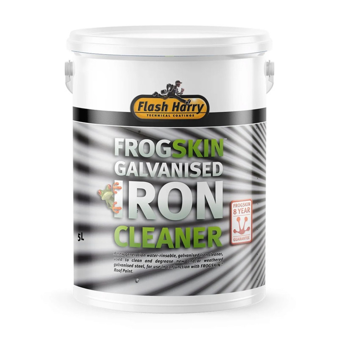 Flash Harry Frogskin Galvanised Iron Cleaner 5L