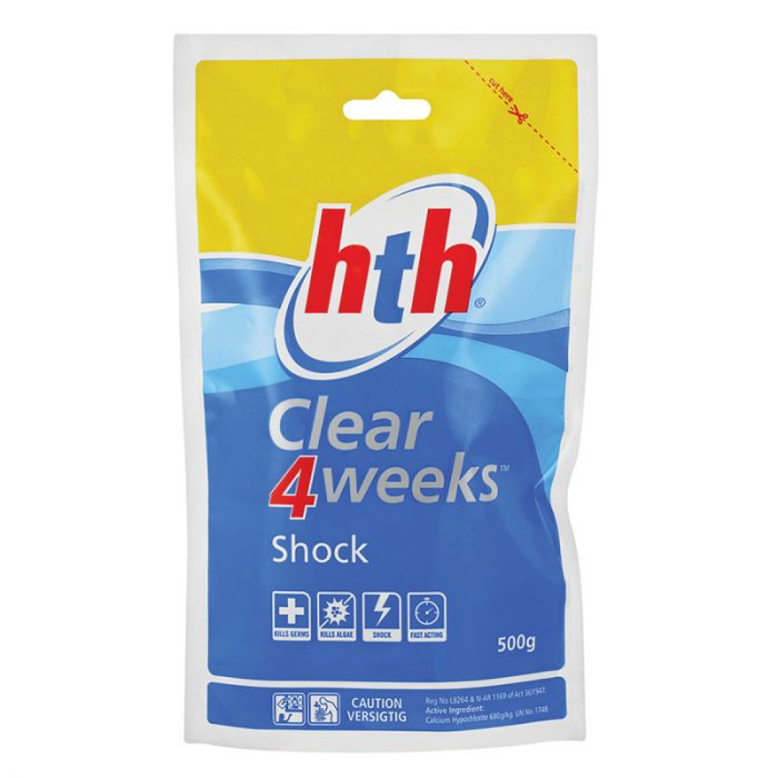 Hth Clear 4 Weeks Shock 500G