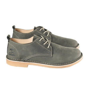 Bata Safari Woodlands Mens Shoe Charcoal Size 10