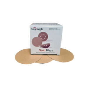 02208 Sunmight Velcro Gold Disc 125Mm No Hole (120) - 100Pc