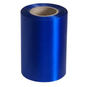 SFS Royal Blue Satin Ribbon -100mm x 20m