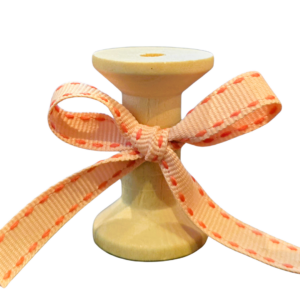 No 072 – Coral Apricot Stripe 10mm