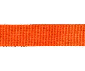 Petersham Ribbon – Solid Fluorescent Orange – 15mm x 20m roll
