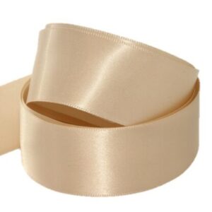 DFS Oyster Dark Cream (10mm) Satin Ribbon