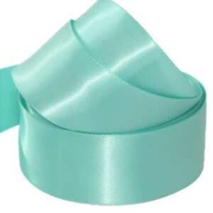 DFS Ocean Duck Egg (10mm) Satin Ribbon