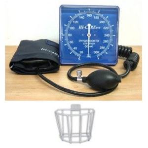Bp Meter Aneroid W/m Square