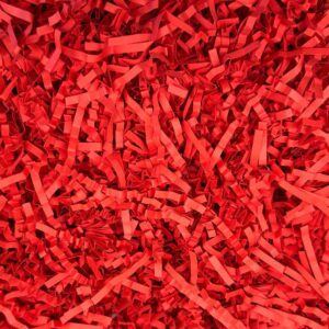 Crinkle Paper – Red 100g