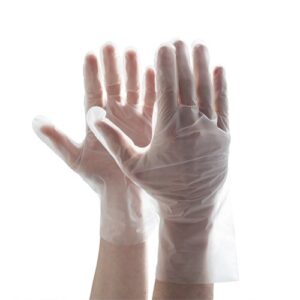 TPE Gloves Clear & Blue – Golden Hands 200’s