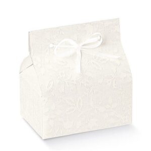 Favour Box – Lace 140 x 90 x 60mm