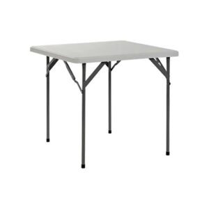 Contour Steel Folding Table 4 Seater-Assorted Colours
