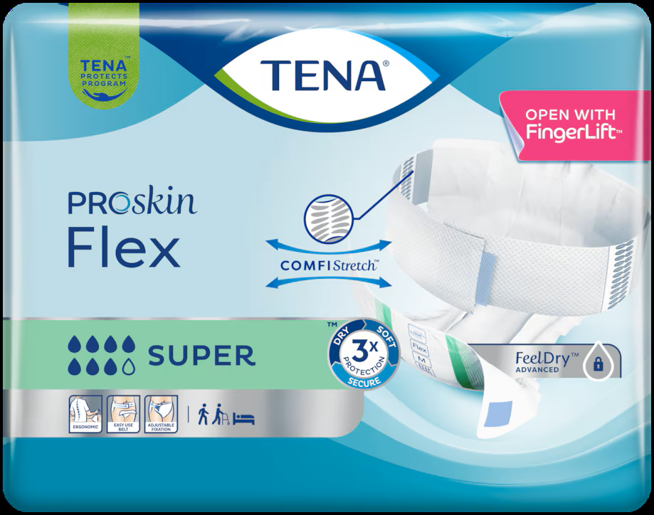 TENA ProSkin Flex Super Briefs - Pack 30