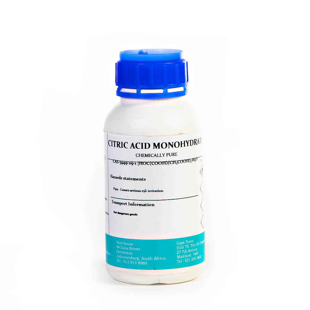 Citric Acid Monohydrate CP – 500g