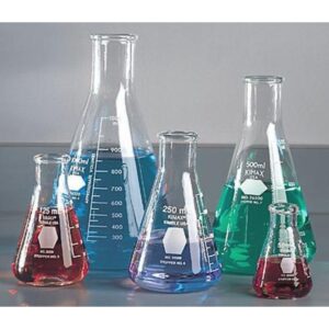 Kautex Textron Narrow Neck Bottle 2000 mL LDPE Clear with Screw Cap